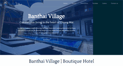 Desktop Screenshot of banthaivillage.com